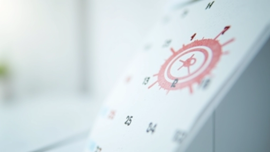 Wandkalender mit rotem Kreis um das Datum für die Widerspruchsfrist gegen Nebenkostenabrechnung